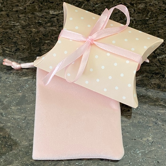 Rose Gold Plated Water drop chain threader earrings. New. - Picture 6 of 8